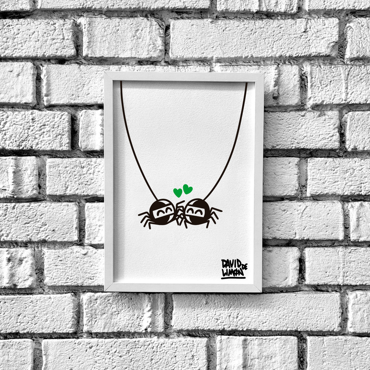 David de Limón – Spiders in Love – Druck A4