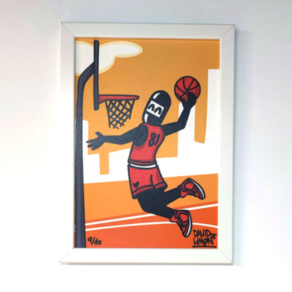David de Limón - basket - print A4