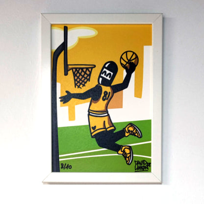 David de Limón - basket - print A4