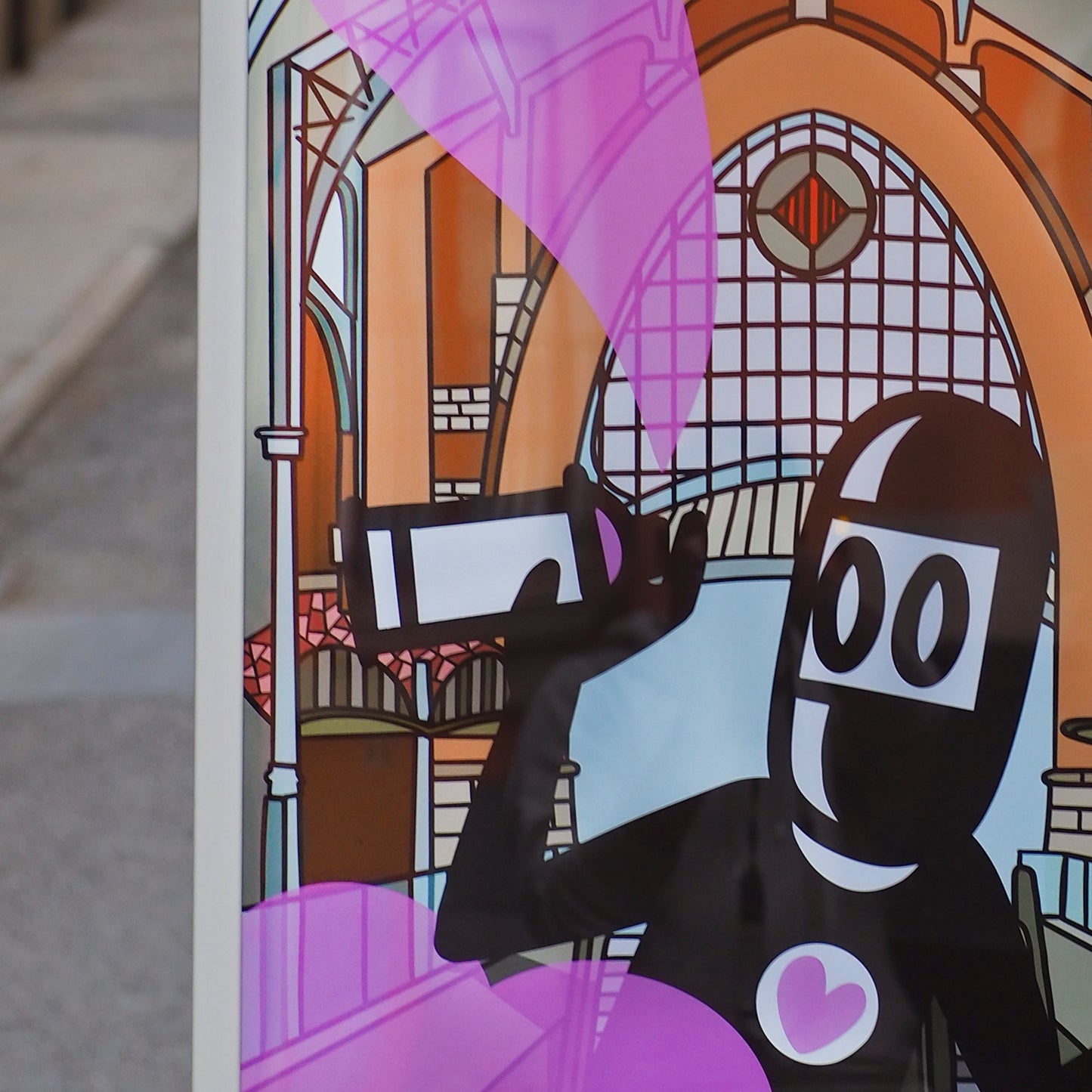 LOVE Colón - David de Limón - print 50x70