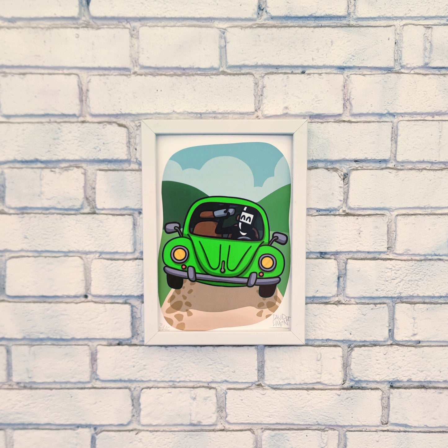 David de Limón - Beetle -print A4