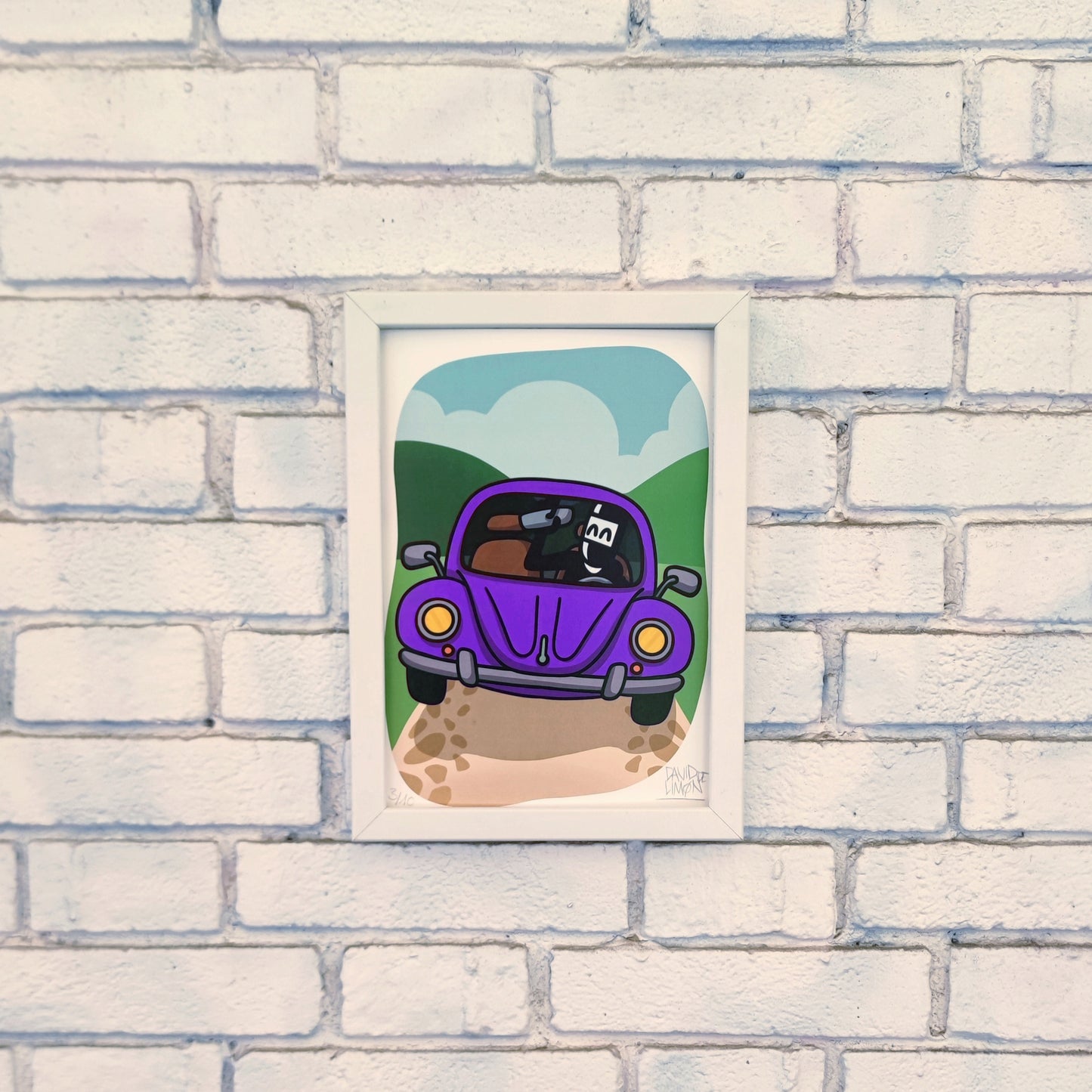 David de Limón - Beetle -print A4