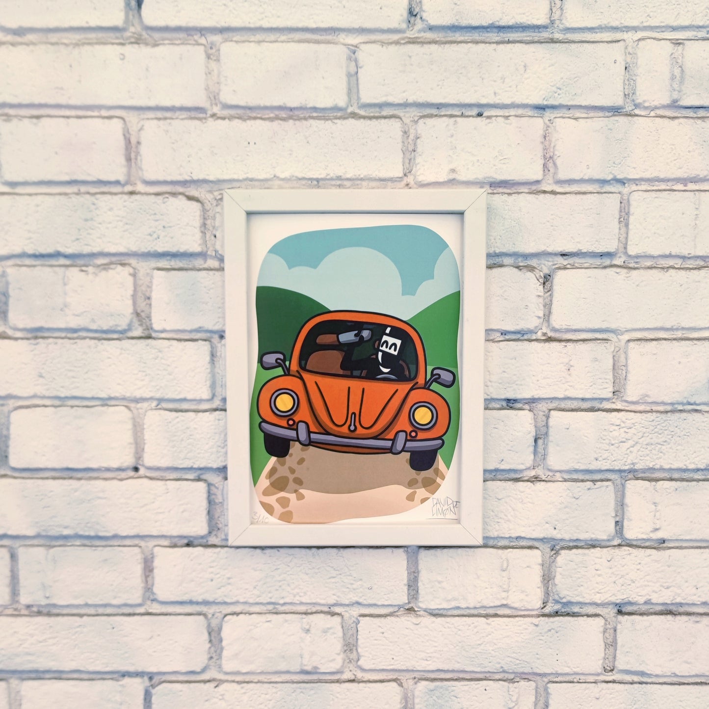 David de Limón - Beetle -print A4