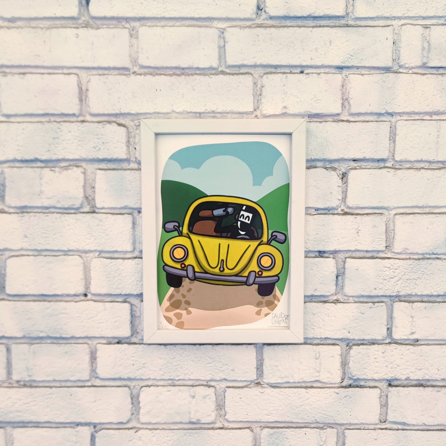 David de Limón - Beetle -print A4