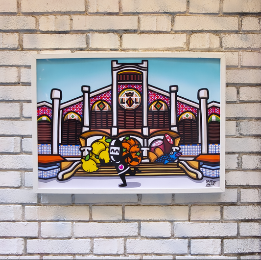 Mercado Central de Valencia - David de Limón - print 50x70 m