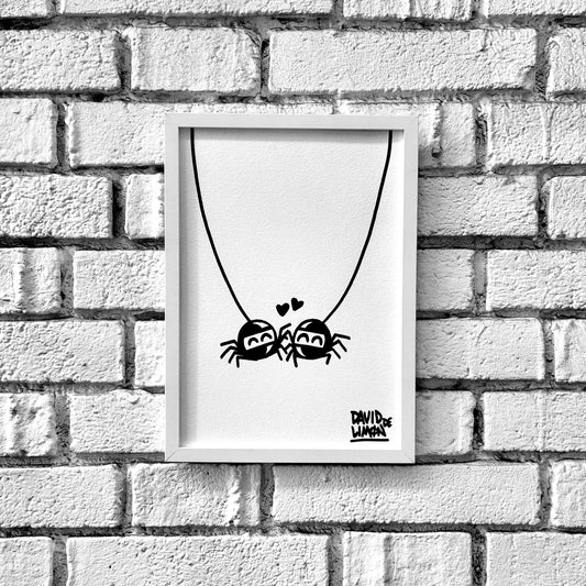 Spiders in Love - Original work by David de Limón