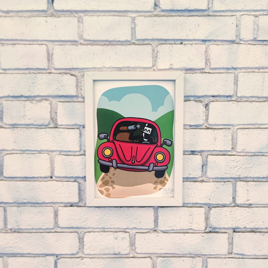 David de Limón - Beetle -print A4