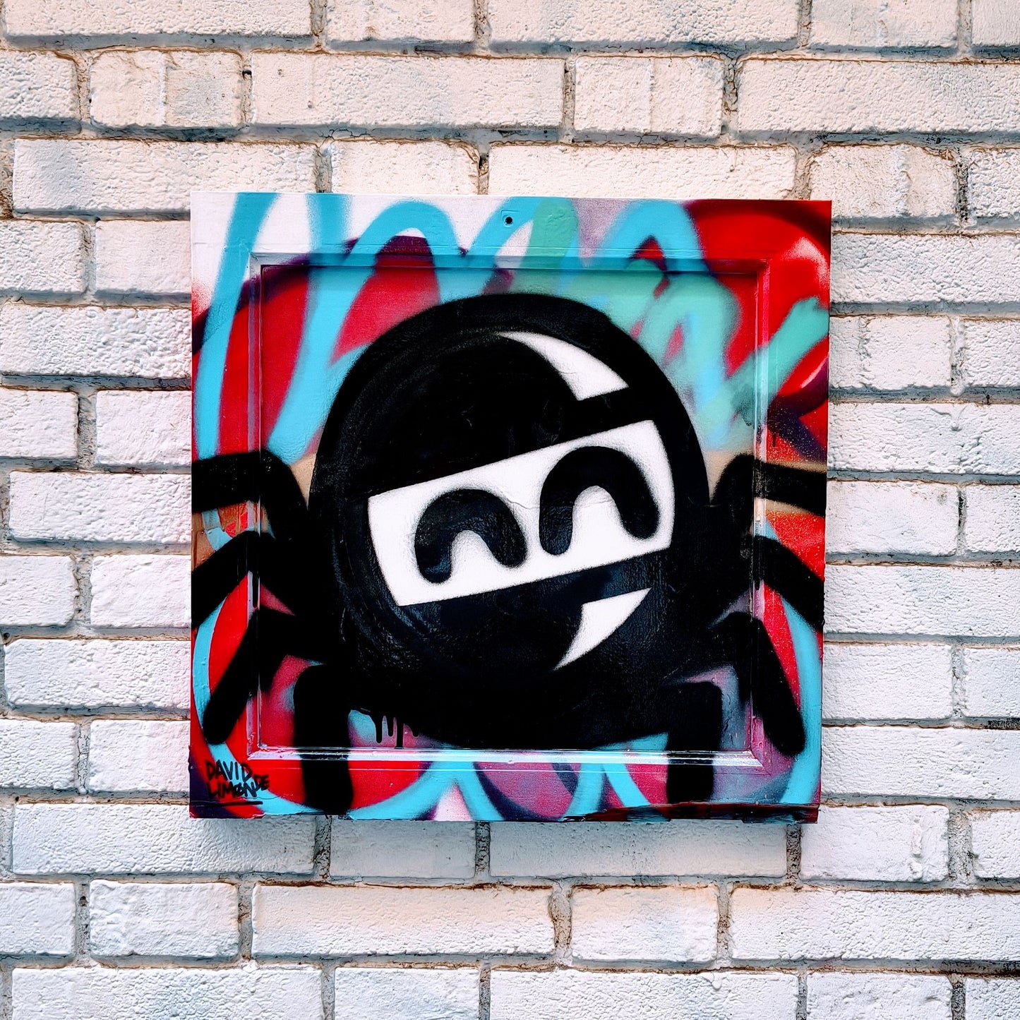 David de Limón - Graff Spiders 02 wood trash - Original