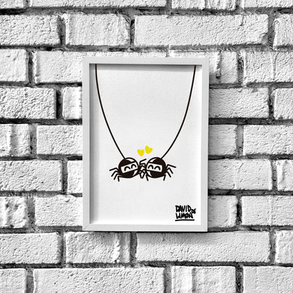 David de Limón – Spiders in Love – Druck A4