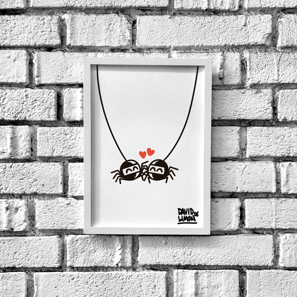 David de Limón – Spiders in Love – Druck A4