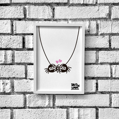 David de Limón – Spiders in Love – Druck A4