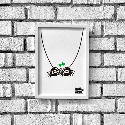 David de Limón – Spiders in Love – Druck A4